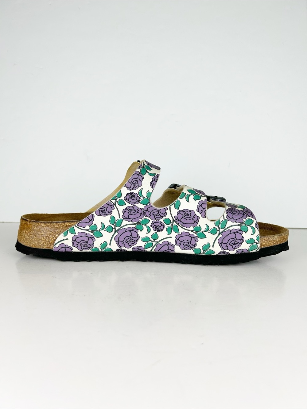 Birkenstock Papillio Florida Purple Rose Birko-Flor Three Strap Sandal EU 41 - Picture 7 of 13